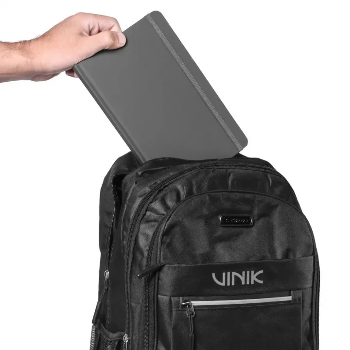 Mochila Para Notebook Até 15.6" Vinik Sport, Preto - VKBAG020