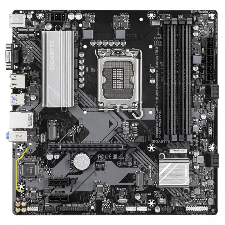 Placa Mãe Gigabyte B760M D3HP DDR4, Intel LGA 1700, mATX, DDR4, M.2 NVME - B760M D3HP DDR4