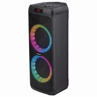 Caixa de Som Portátil Daewoo, Towerbox 300, Bluetooth 5.0, 50W RMS, Com Microfone, Preto - DW06A