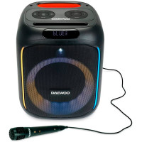 Caixa de Som Portátil Daewoo, Powerbox 400, Bluetooth 5.0, 90W RMS, Preto - DW621