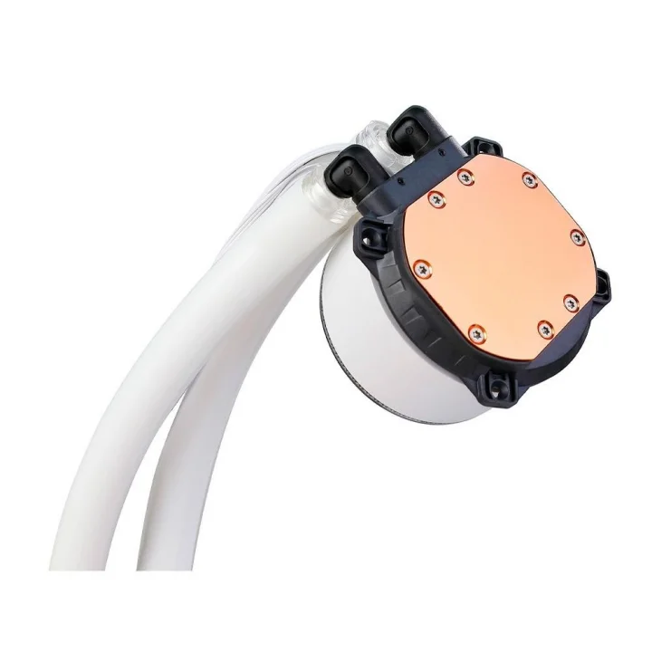 Water Cooler Rise Mode Aura Ice, ARGB, 240mm, AMD/Intel, Branco - RM-WAI-02-ARGB