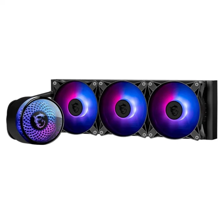 Water Cooler MSI MAG Coreliquid A12, ARGB, 360mm, Intel e AMD, Preto - CLA12360
