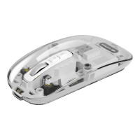 Mouse Sem Fio C3Tech, 1600 DPI, Bluetooth, Nano Receptor USB, Dual Mode, Branco - M-BT100WH