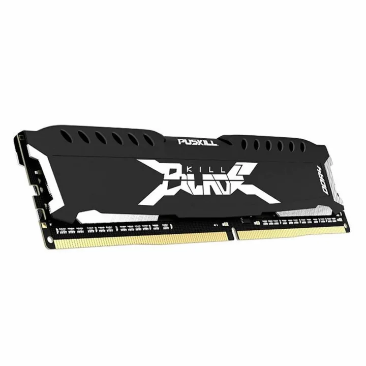 Memória Puskill, 8GB, DDR4, 3200MHz, CL16, Preto - PSK-D4D16M3200B-8GB